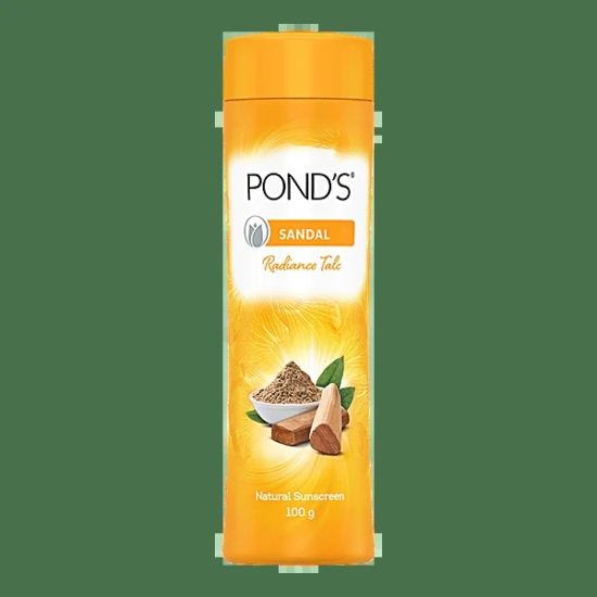 Ponds Sandal Radiance Talc, 100 Gm