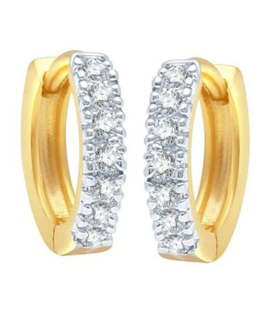 YouBella Golden American Diamond Gold Plated Earrings Combo