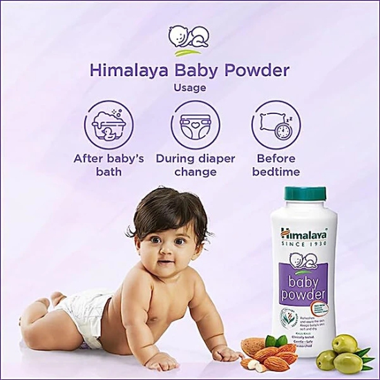 Himalaya Baby Powder - Paraben Free, 50 Gm