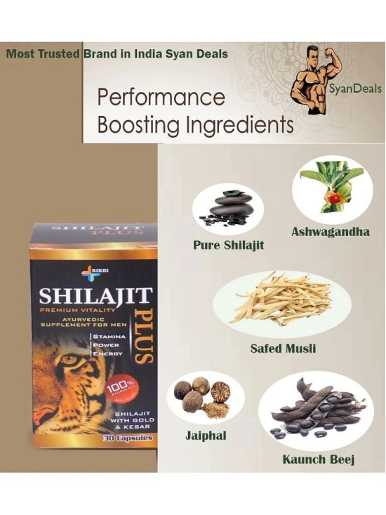 Pure Shilajit For Stamino, Power, Energy Enhance Capsule 30no.s