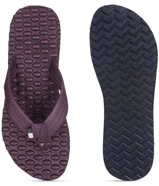 DOCTOR EXTRA SOFT - Brown Women's Massage Flip Flop - None