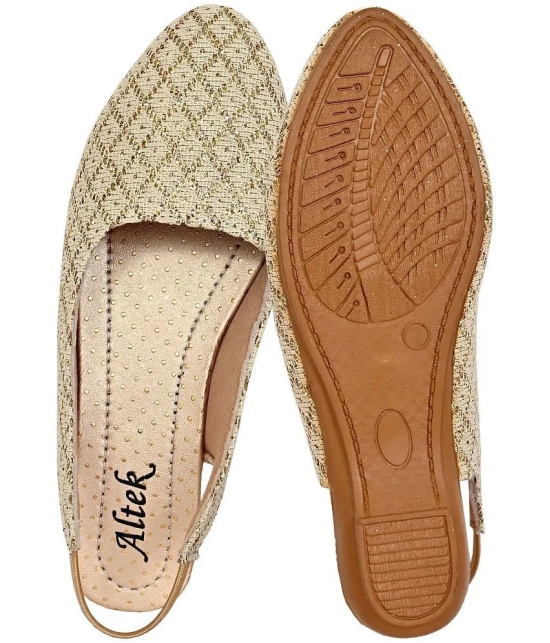 Altek - Gold Womens Mules - None