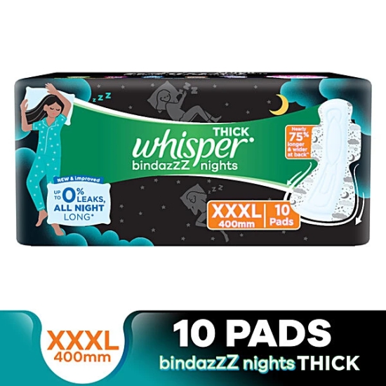 Whisper Bindazz Night Xxl, 5Pads