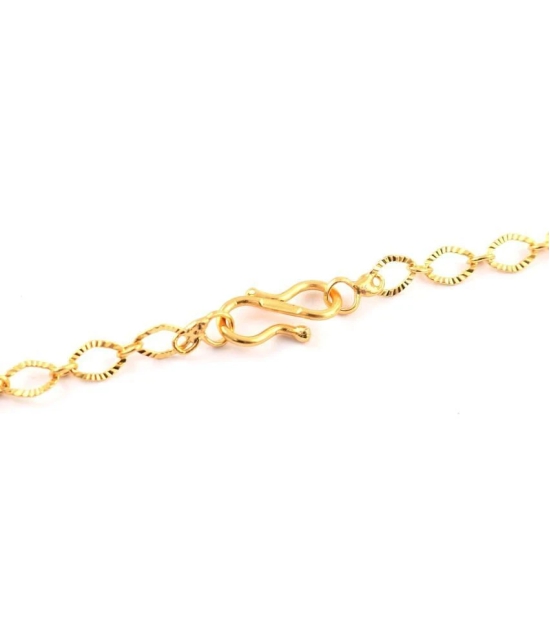 Jewar Mandi - Golden Pendant ( Pack of 1 ) - Golden