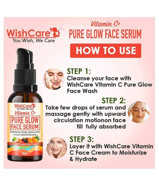 WishCare 35% Vitamin C+ Pure Glow Face Serum - With Hyaluronic Acid Face Serum 30 mL