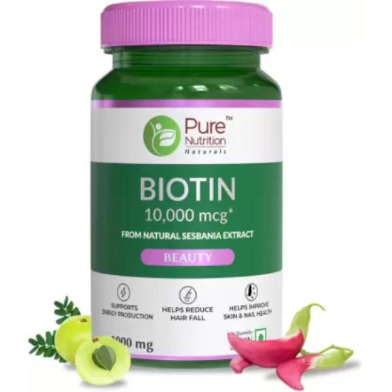 Pure Nutrition Biotin Plus 60 Cap