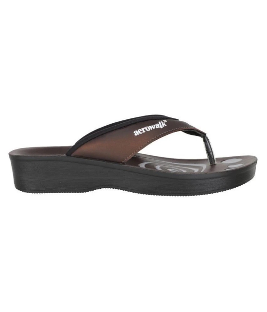 Aerowalk - Brown Womens Flats - None