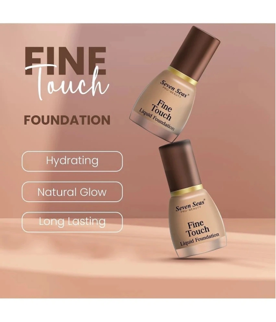 Seven Seas Fine Touch Liquid FOundation WIth Ultra Light Cover Concealer With SPF 20(Skin)