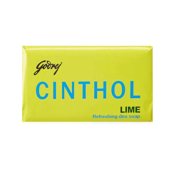 Cinthol Lime Bath Soap 125G (Pack Of 3)