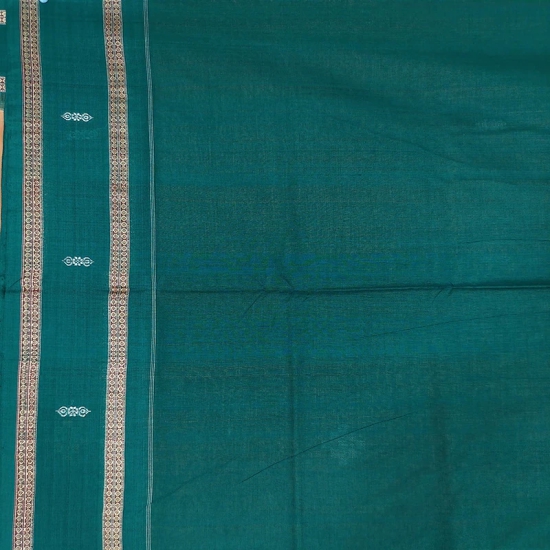 Bomkai Cotton Ikat Saree