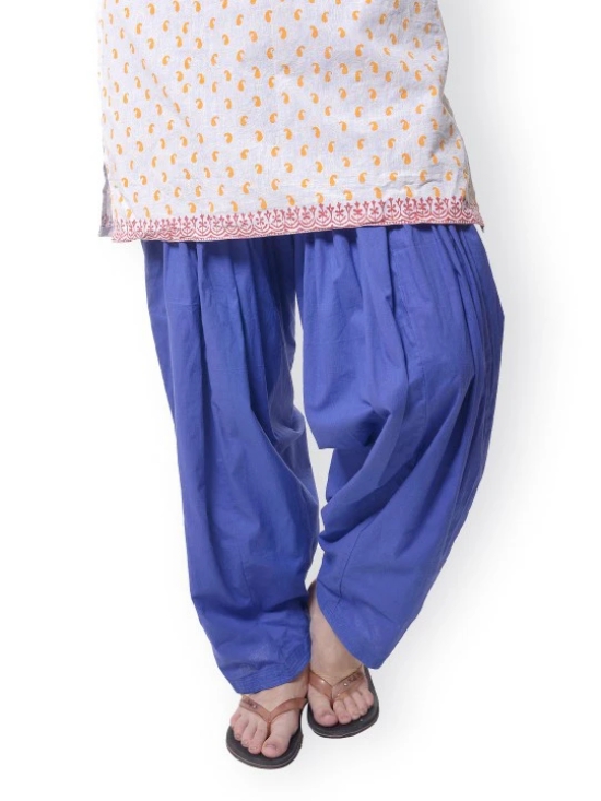 Women White Patiala Pants