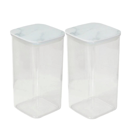 Airtight Moth-proof Storage Sealed Containers with Lid Set of 2-800 ML