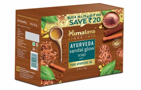 Himalaya Ayurveda Sandal Soap 4X75gm