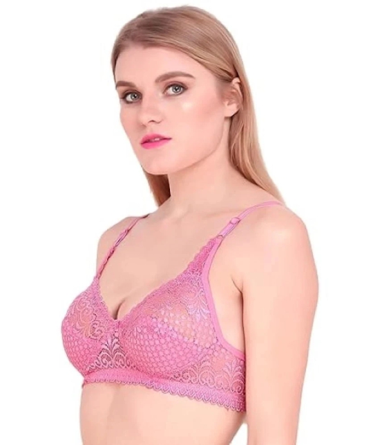 Kiran Enterprises Multicolor Net Non Padded Womens Everyday Bra ( Pack of 2 ) - None