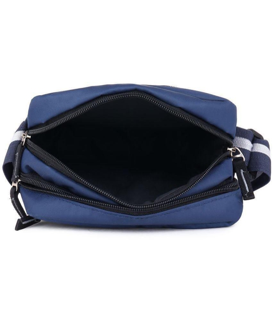 Da Tasche Heavy Sling Bag/Messenger Bag - Blue