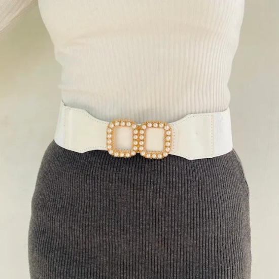 Venice Affair Belt-White