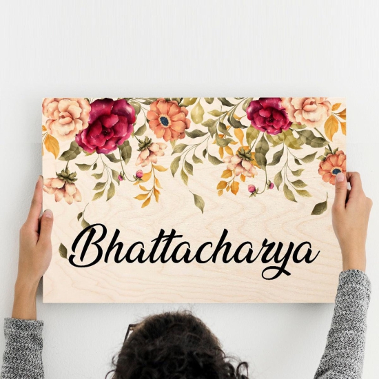 Floret Name Plate-14x11 Inch