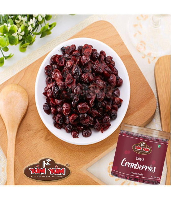 YUM YUM American Dried Whole Cranberries 200g