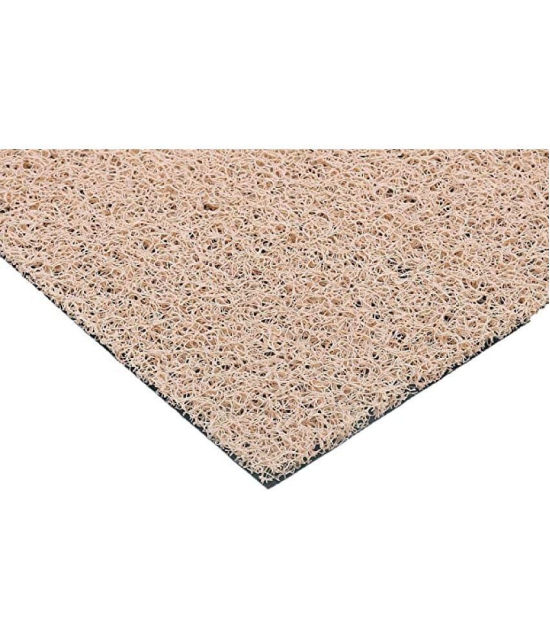 Abhikram Beige Single Door Mat - ( 71 X 45 cm ) - Beige