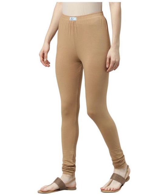 Jcss Khaki Cotton Leggings - Single - XL