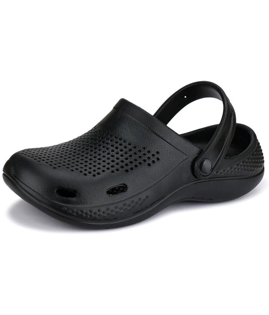 Bersache - Black Mens Clogs - None