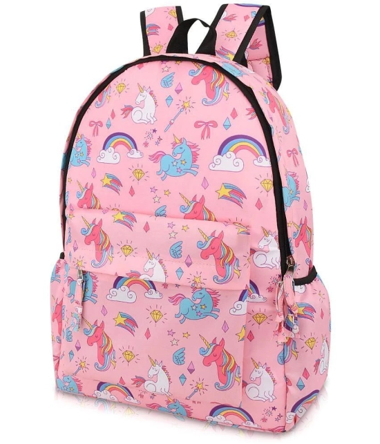 Parrk - Pink Canvas Backpack - Pink