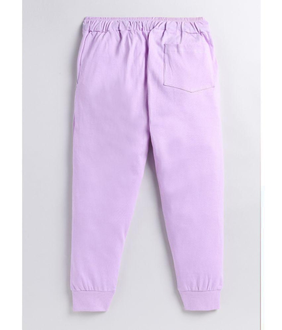 Rydho - Purple Cotton Boys Trackpant ( Pack of 1 ) - None