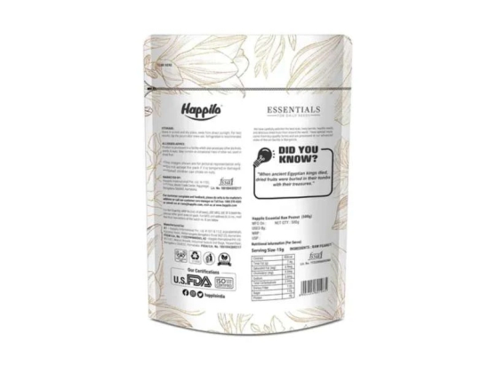 Happilo Essentials Raw Peanut 500g