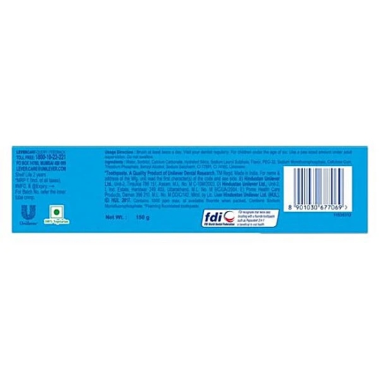 Pepsodent Toothpaste - 2 In 1, Cavity Protection, 150 Gm