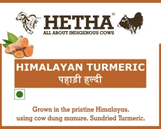 Himalayan Turmeric Powder (Size - 100g) by HETHA ORGANICS LLP