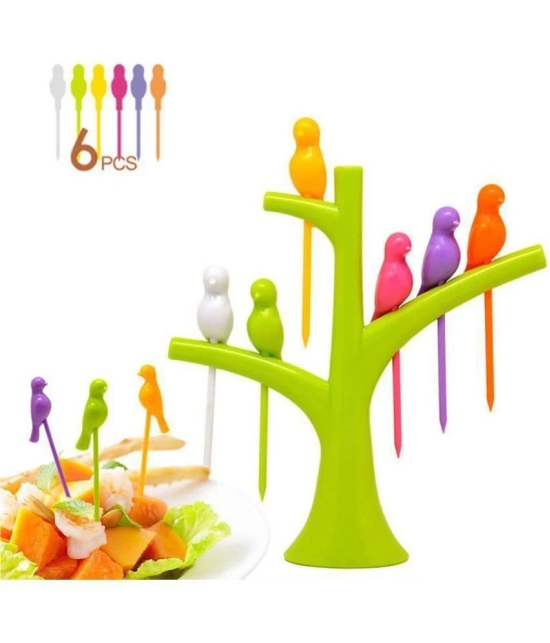 WELLDECOR 1 Pcs Plastic Fruit Fork