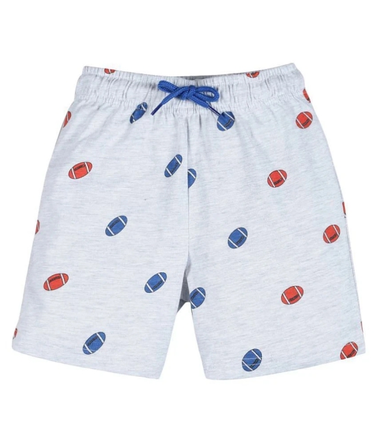 Plum Tree Boys Animal Print shorts ( Pack of 2) - None