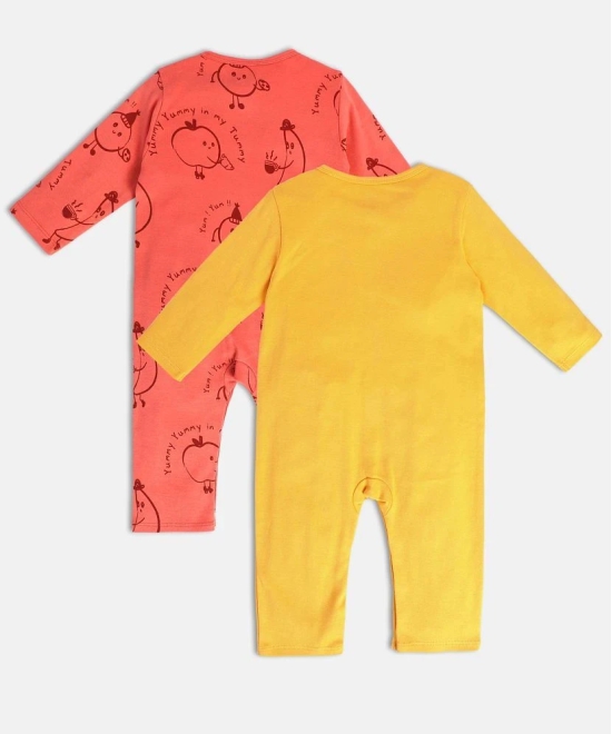 MINI KLUB - Multi Color Cotton Rompers For Baby Boy ( Pack of 1 ) - None