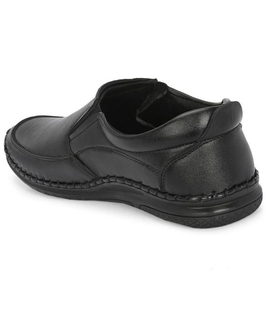 Bucik Black Mens Slip On Formal Shoes - None