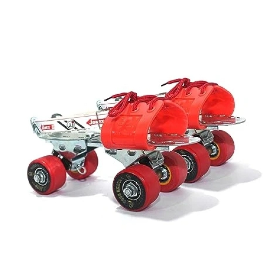 JJ JONEX Deluxe with Brake Adjustable Quad Roller Skates  by Total Sporting And Fitness Solutions Pvt Ltd