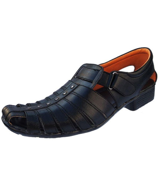 Dream Makers - Black Men's Sandals - None