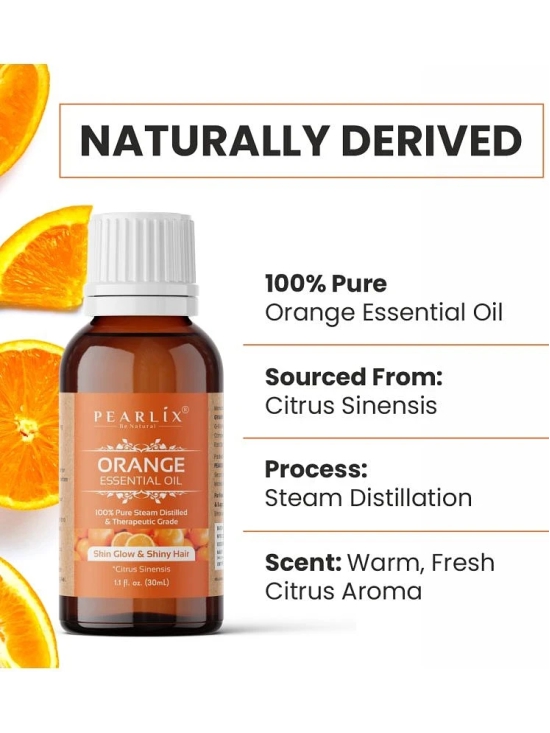 PEARLIX Orange Essential Oil Aromatic With Dropper 30 mL ( Pack of 1 )