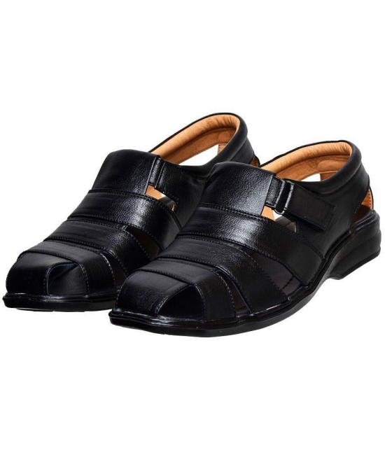 Dream Makers - Black Men's Sandals - None