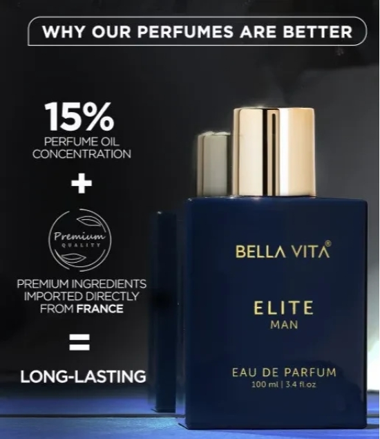 Bella Vita Luxury E-lite Perfume for Men 100ml