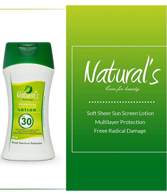 Natural's - Sunscreen Lotion For All Skin Type ( Pack of 1 )