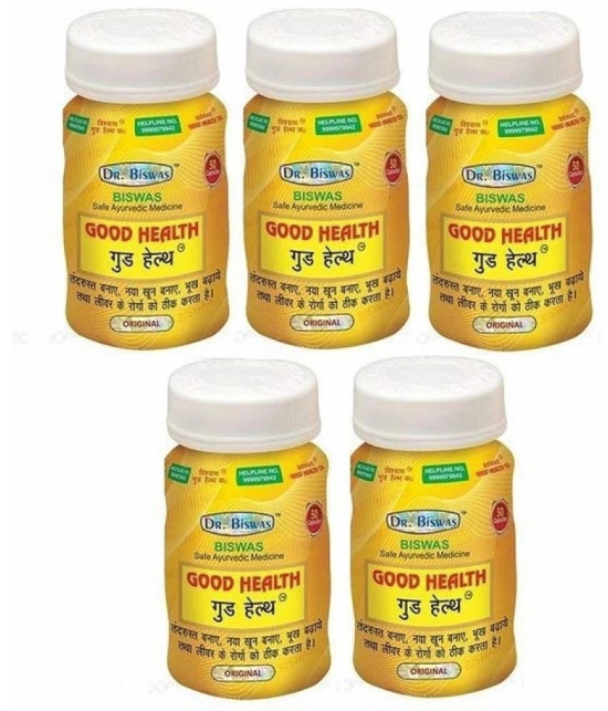 Dr. Chopra Biswas Good Health Capsule 50 no.s Pack of 5