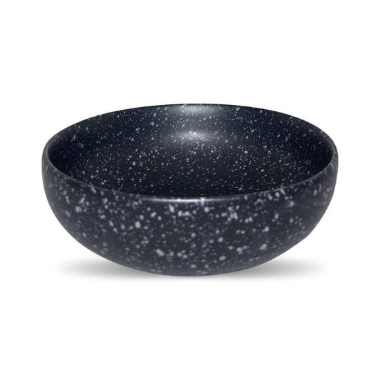 Ceramic Dining Studio Collection Matte Black with Droplets Ceramic 700ML Serving Bowl