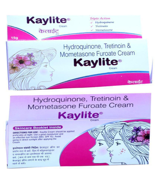 KHANDEWAL kaylite cream set of 4 Night Cream 15 gm Pack of 4