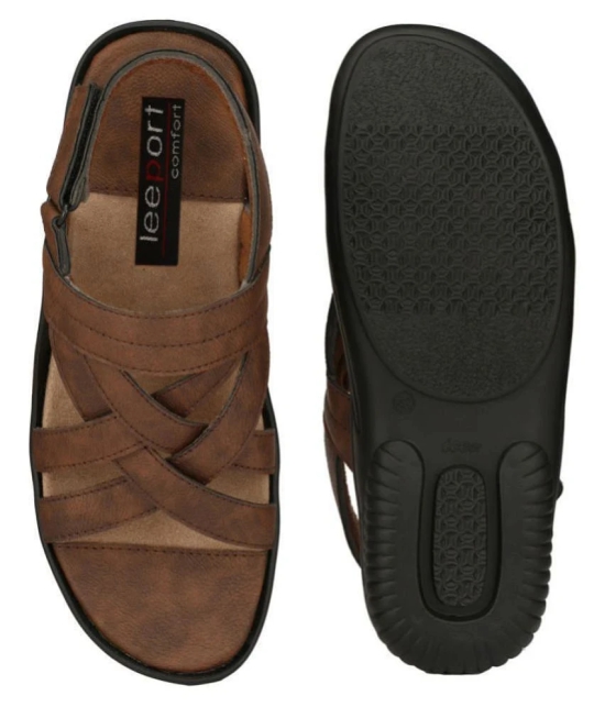 Leeport - Brown  Mens Sandals - None