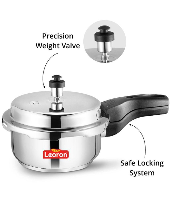 Srushti Gold is now Leoron 2 L Stainless Steel OuterLid Pressure Cooker With Induction Base