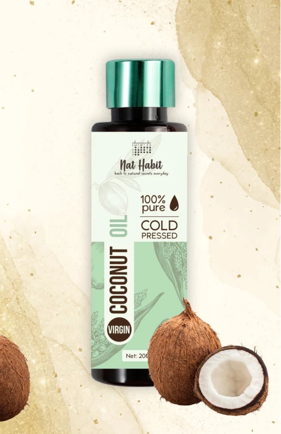 Pure Cold Pressed Virgin Coconut Oil-100ml