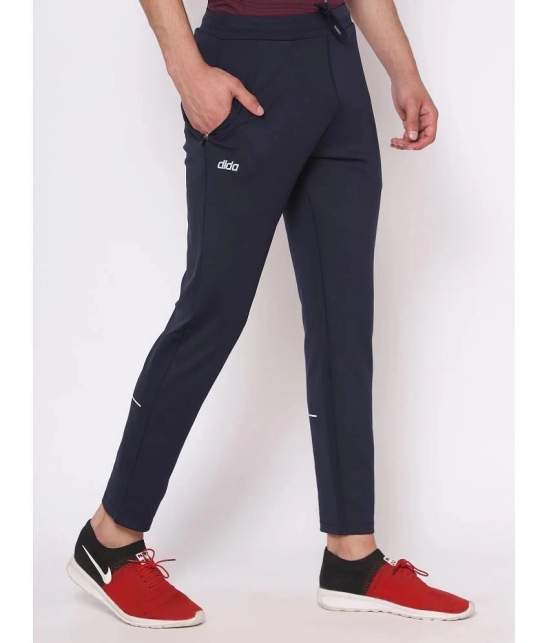 Dida - Navy Polyester Mens Sports Trackpants ( Pack of 1 ) - None