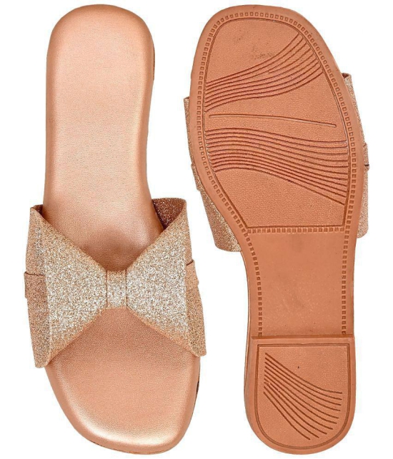 Altek - Peach Womens Flats - None