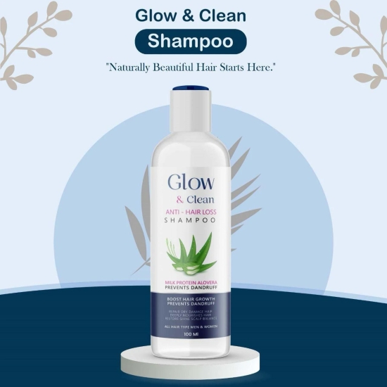 GLOW & Clean Anti-Hair Loss Shampoo (100ml)