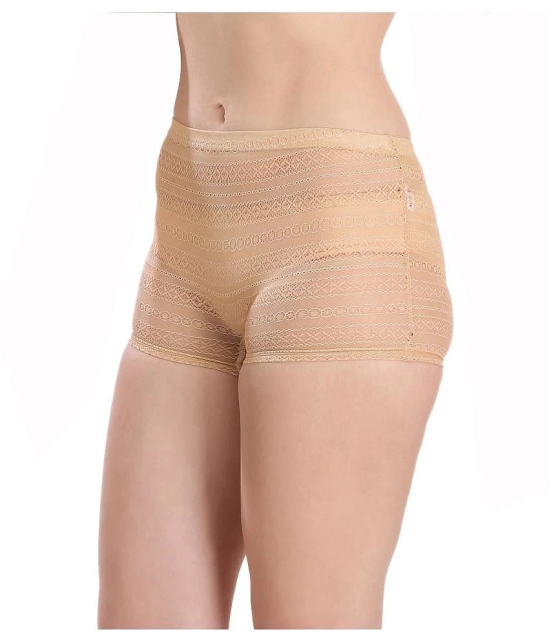 Selfcare Net/Mesh Boy Shorts - XXL